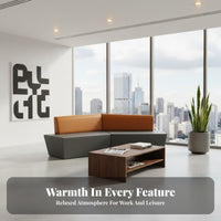Flexible arrangement Curved sectional Sofa Creative Design Curved Sectional Couch Irregular Shape bour teaminess-grade Furniture Modern & design for Interior Designers, Office Managers, Bour teaminess Owners, Reception Area, Lobby, Waiting Room