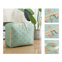 Zippered Storage Bag with Handles Sturdy Oxford Cloth Storage Bag Sturdy Extra Large for Movers, Home Organization, Dorm Rooms