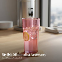 Food Grade Shatterproof Drinking Cup Lightweight Reusable Plastic Tumbler Safe for Children, Families, Restaurant, Kitchen, Daily Use