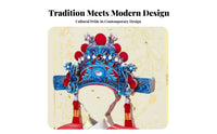 Creative Gift Chinese Scholar Hat Model Multifunctional Tear-Remove Paper Sculpture Block Dust-Proof Case for Graduates, Gifting, Home