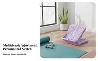 Non-Slip Surface Adjustable calf Stretcher High Weight Capacity Adjustable Slant Board Standing Desk Accessory Incline board Portable for physiological rehabilitation Patients, Athletes, Fitness aficionados, Home, Postexercise Recovery, Gym