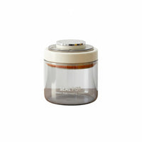 Vacuum Seal Coffee Container Vacuum Date Logger Airtight Food Storage Jar for Pantry