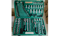 Versatile Automotive Repair Tool Kit Organized Mechanic Tool Set Portable Socket Set with Case Compatible for Workshop