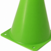 High Visibility Color Cones, For Training, Triangular Cones, Marker Cones, Soccer, Practice, Gymnasium, Track and Field