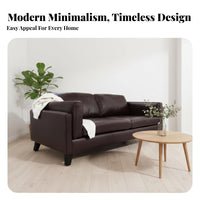 Nordic design Black 3-Seater Sofa Small Space space-efficient Upholstered Sofa Set Modern Design Living Room Seating Comfy for Apartment Dwellers, Office Professionals, Business Owners, Coffee Shop, Reception Area, Bedroom