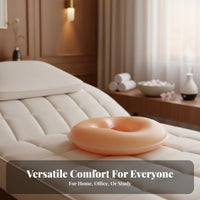 High Elasticity Beauty Salon Face Down Pillow Traceless Design Silicone Face Cradle Soft & Comfortable for Estheticians, Masseuses, Home Use