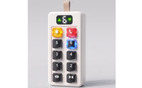 Handheld Sensory Toy with Pressable Controls Educational Interactive Toy with Light and Sound for Toddlers