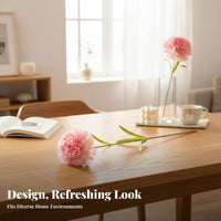 Artificial Carnation Bloom Realistic Petals Everlasting Charm for Gifts