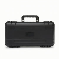 Hardware Instrument Hard Carrying Case Secure-Latching Hard Case Empty for Technicians, Photographers, Travel, Workshop, Outdoor