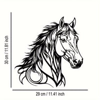 Horse Head Wall Decor Thin Iron Horse Decor Head Decor Long-Lasting Metal