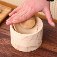 Wooden Dumpling Wrapper Press Effort Saving Dumpling Wrapper Press Polished