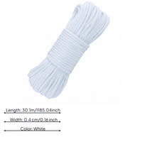 4 Mm Luminousin-the-Dark Cord Round Luminous Cord Woven Glow Paracord High Visibility