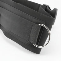 Training Belt with D-Rings Adjustable Resistance Belt with Rings Quick-Release Thickened for Athletes, Gym