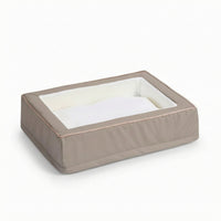 Rectangular Cat Bed Structured Cat Bed with Cushion Cozy for Small Pets, Indoor
