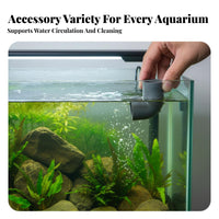 Aquarium PVC Pipe Fittings Leakproof Seal Fish Tank Water Pipe Thickened Wall PVC Tank Fitting for Sump Filtration