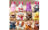 12 Pieces Easter Eggs with Soft Toy Toys Huggable Soft Toy Toy with Plastic Egg