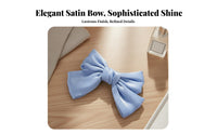 Big Ribbon Top Fastener Elegant Design Large Ribbon Hair Fastener Statement Piece Lightweight for Cosplayers, Photo S