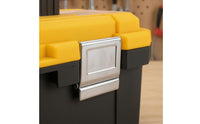 Plastic Tool Storage Case Sturdy Double-Layer Tool Storage Case Rectangular