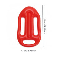 Swim Buoy with Handles Easy-Grip Inflatable Swim Board Inflatable Kickboard Soft Buoyant for Children, Pool, Water Play