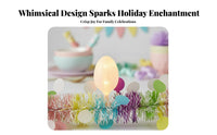 Easter Egg Light Garland Festive Atmosphere Macaron Color Egg Lights Romantic Easter Decoration for Kids, Homeowners, Indoor, Wall Decor