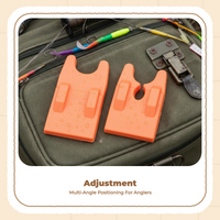 Ice fishing rod holder
