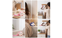 Soft Toy Cat Keychain Tiny-Cat Soft Toy Keychain Bag Charm Furry Pendant High-Quality for Girls, Backpack, Handbag