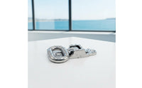 Stainless Steel Folding Step Anti-Slip Boat Footrest Folding Boarding Step Strong Load-Bearing for Yachts