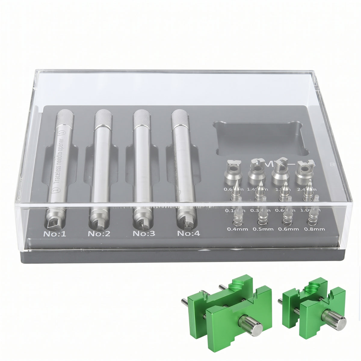 Watch Hand Remover Compact and Portable Adapter Pieces Watch Hand Remover Kit