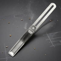 Aluminum Alloy Adjustable Angle Measuring Ruler Heavy-Duty Locking Angle Ruler Slotted Arm