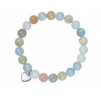 Heart Charm Bracelet with Message Card Keepsake Design for Daughter