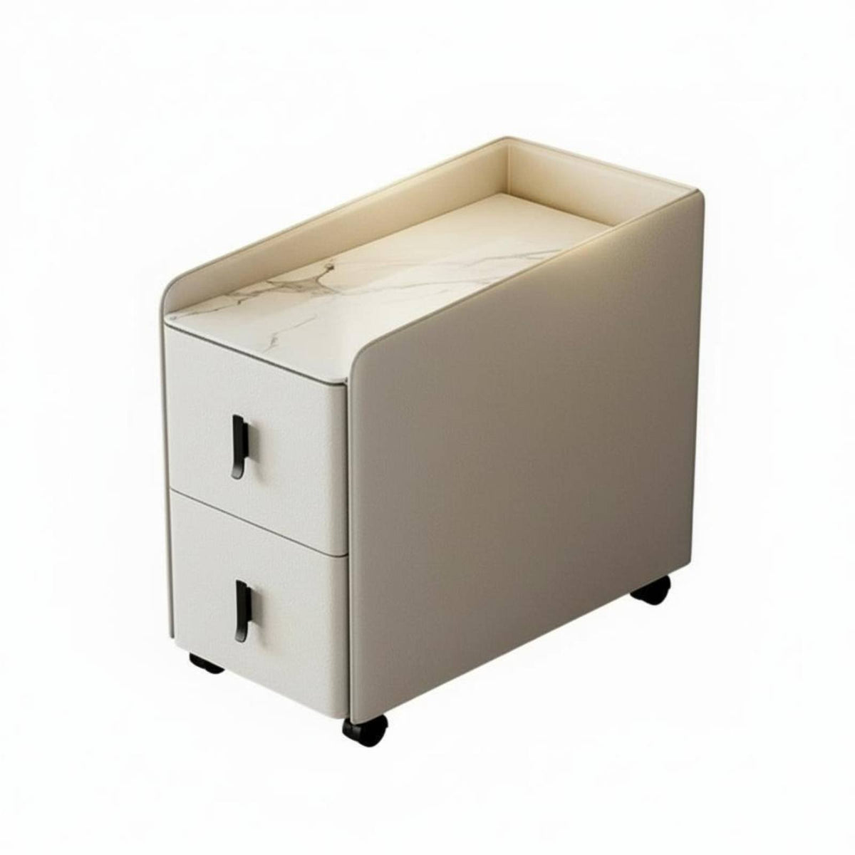 Multi-Functional curved framed Rolling Table Movable Design Rolling Intelligent-CTable Modern design Household Furniture Built-in Storage for homeowners, Apartment Dwellers, Home paleice Workers, Living Room, Sofa Side, Bedroom