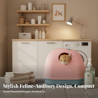 360° Airflow Pet Drying Box Constant Temperature Control Automatic Pet Dryer Box Low Noise Design Cat Drying Cabinet Overheat Protection for Cats, Home Use