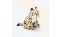 Soft Toy Lynx Toy Soft Lynx Stuffed Animal Realistic for Playroom, Bookshelf