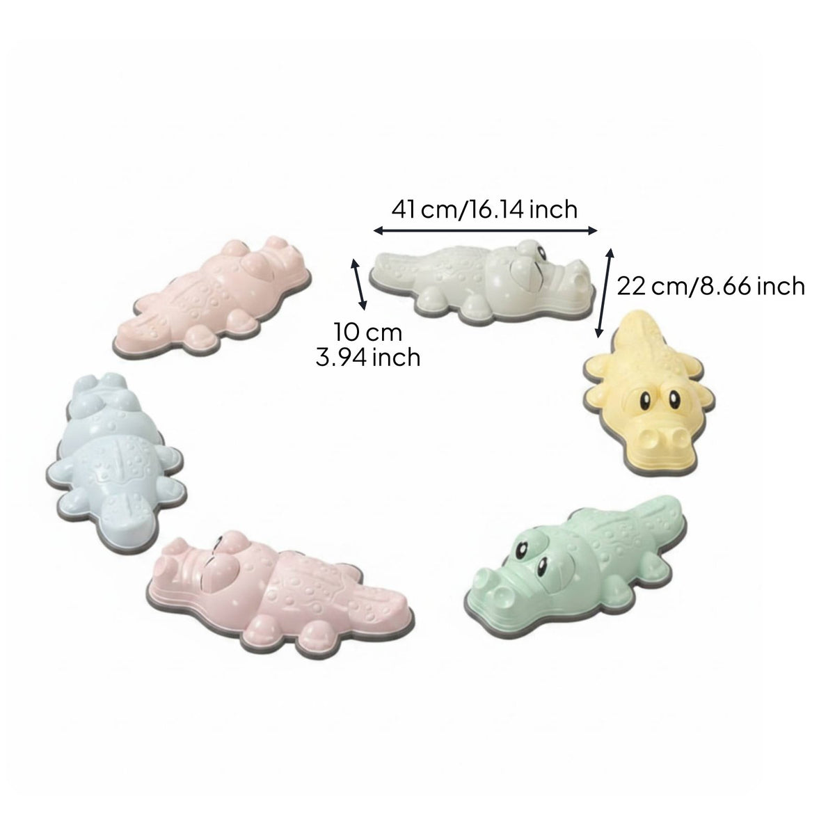 8 Pieces Sensory Training Ocean Creature Stepping Stones Promotes Coordination Kids Balance Stepping Stones Safe and Sturdy