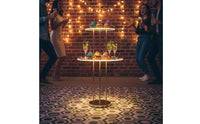Acrylic Shelf Lighted Dessert Stand Reusable Wedding Dessert Stand Elegant for Hotel Event Teams, Banquet Hall