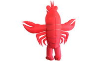 Inflatable Costume Funny Costume with Huge Pincers Colorful for Adults, Parties