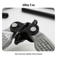 Electric Bike Passenger Footrest Long-Lasting Folding Foot Pegs Aluminum Alloy Bike Pegs Easy Installation Foldable Bike Pedals