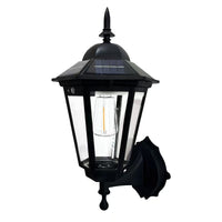 Solar-Powered Outdoor Wall Lamp for Garden and Courtyard