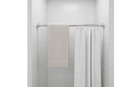 Drill Clothes Hanging Bar Easy Installation Telescopic Tension Rod Versatile Telescopic Clothes Rail for Renters, Students, Washroom, Balcony