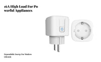 EU Intelligent Outlet Efficient Power Plug Device Sharing Voice-Alternating Current Tivated Outlet for Tech Enthusiasts, Homeowners, Living Room