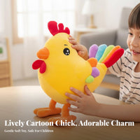 Male Chicken Stuffed Toy Cute Design Chicken Stuffed Toy Chicken Stuffed Ie Colorful Tail Male Chicken Stuffed Doll Cartoon
