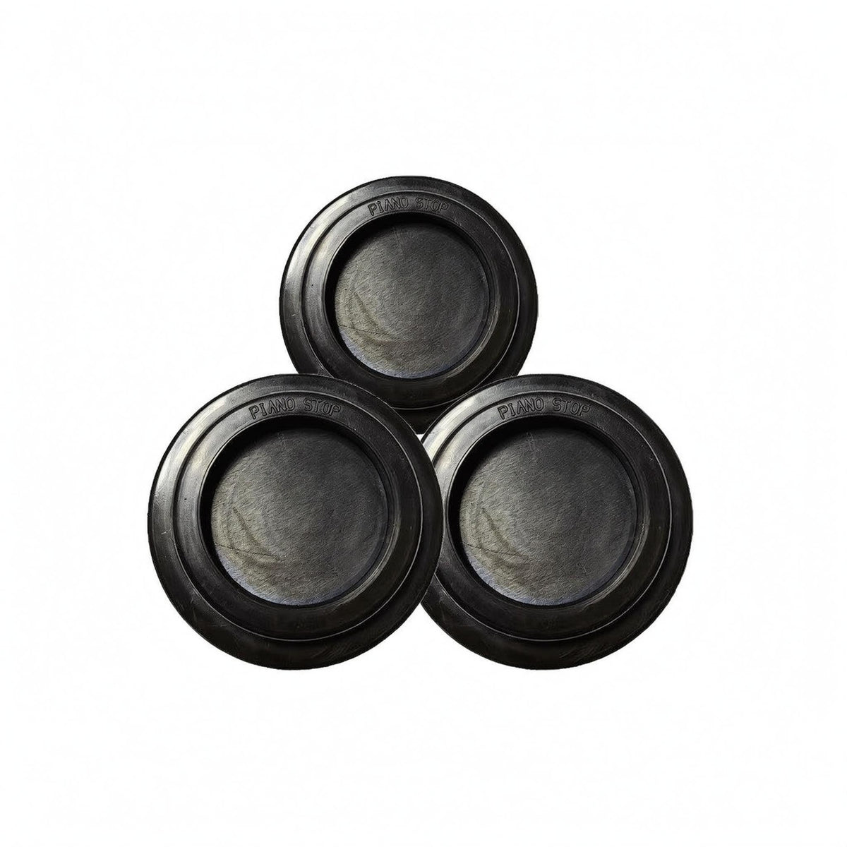 3 Pieces Grand Piano Foot Pad Safeguarding Caster Cup Anti-Vibration