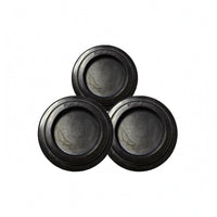 3 Pieces Grand Piano Foot Pad Safeguarding Caster Cup Anti-Vibration