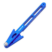 Chain Wear Gauge Aluminum Alloy Cycle Chain Wear Tool Anodized Metal Steel for Workshop