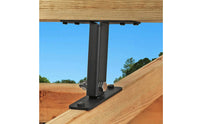 Adjustable Pergola Roof Bracket Rust Resistant Roof Post Support Bracket Easy Installation