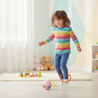 Skip Ball with Lights Glowing Ankle Skip Ball Led for Playground, Kids, Toddlers