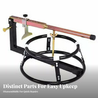 Heavy-Duty Manual Motorcycle Tire Changer High-Strength Metal Motorcycle Tire Bead Breaker Wear Resistant for Mechanics, Workshop, Garage