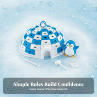 Save the Penguin Game Cute Design Frosty Blocks Breaker Game Parent-Child Interaction Knock Ice Block Toy for Children, Children 3++, Playroom