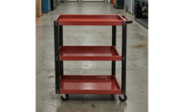 Rolling Tool Utility-Trolley-Tier Mobile Storage Cart Versatile for Garage