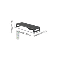 Computer Monitor Stand with Storage Drawer Metal Laptop Riser Ergonomic Desk Organizer with Drawer for Professionals